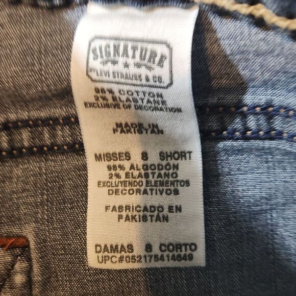 Levi's At Waist Boot Cut Denim Jeans 8 Short - Picture 6 of 9